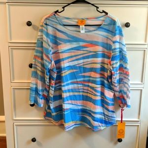 Ruby Red pullover top